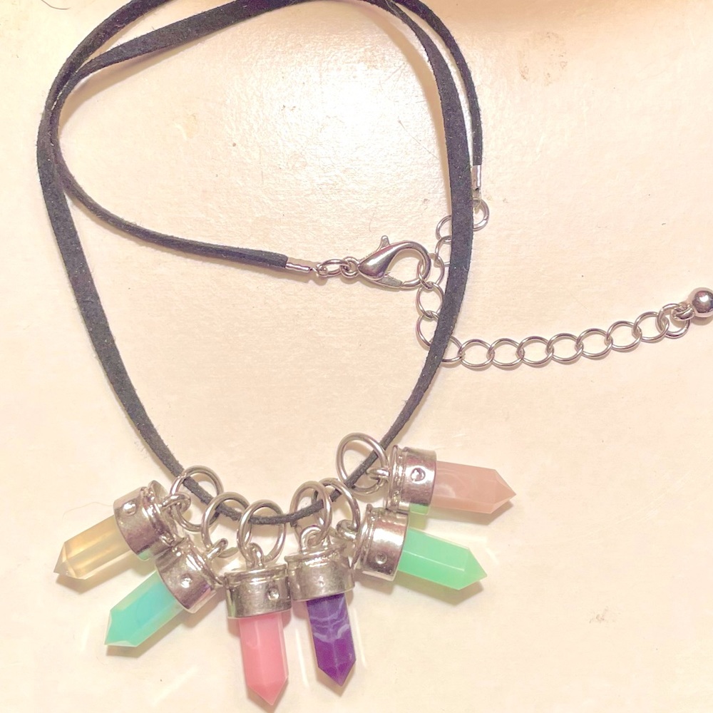 ✨Mini crystal necklace✨